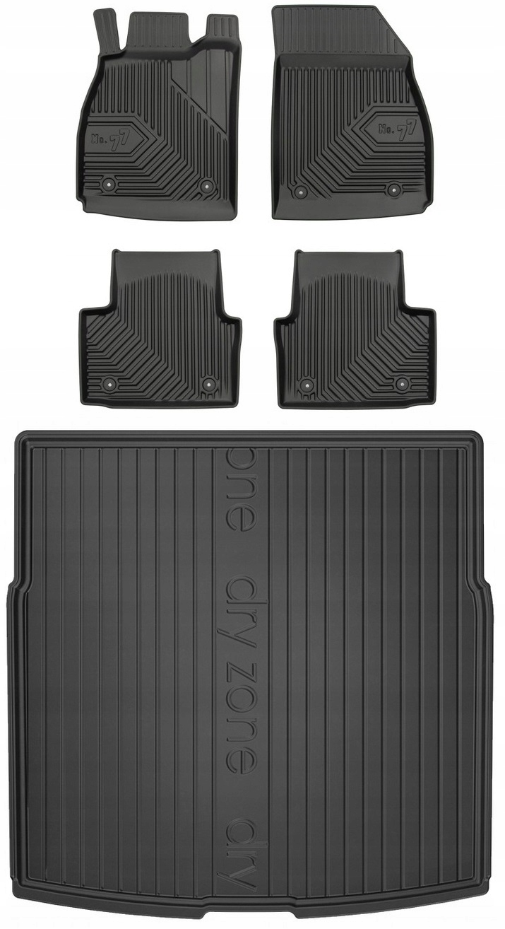 Set 77 Koberce a rohože Opel Insignia A Kombi 2010-2017