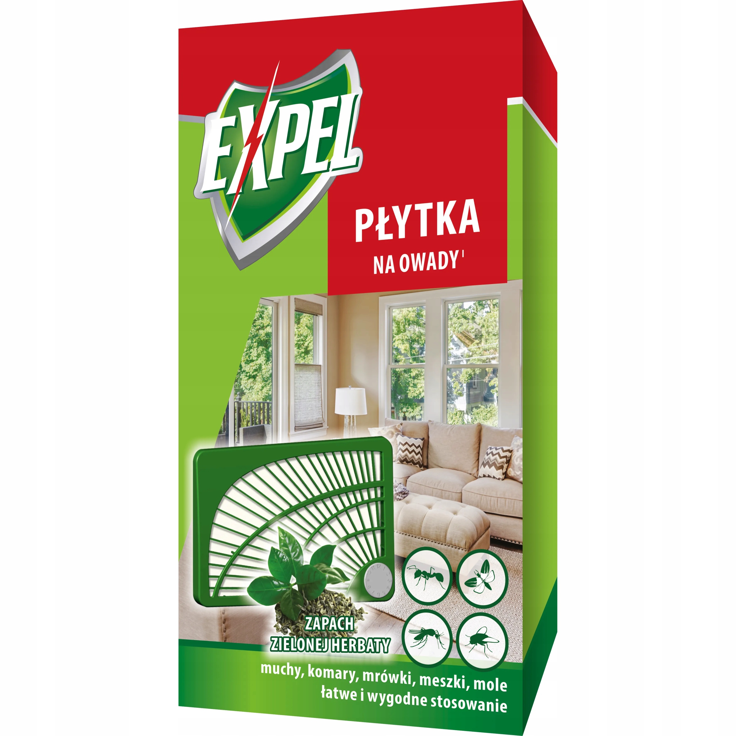

Expel płytka na owady mrówki komary mole