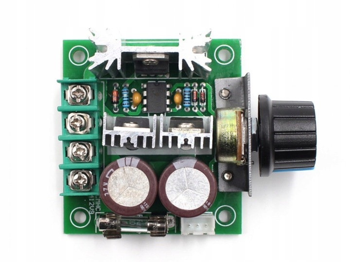 Regulator obrotów PWM DC 10A CCMHC z potencjometrem – Płynne sterowanie różnymi odbiornikami