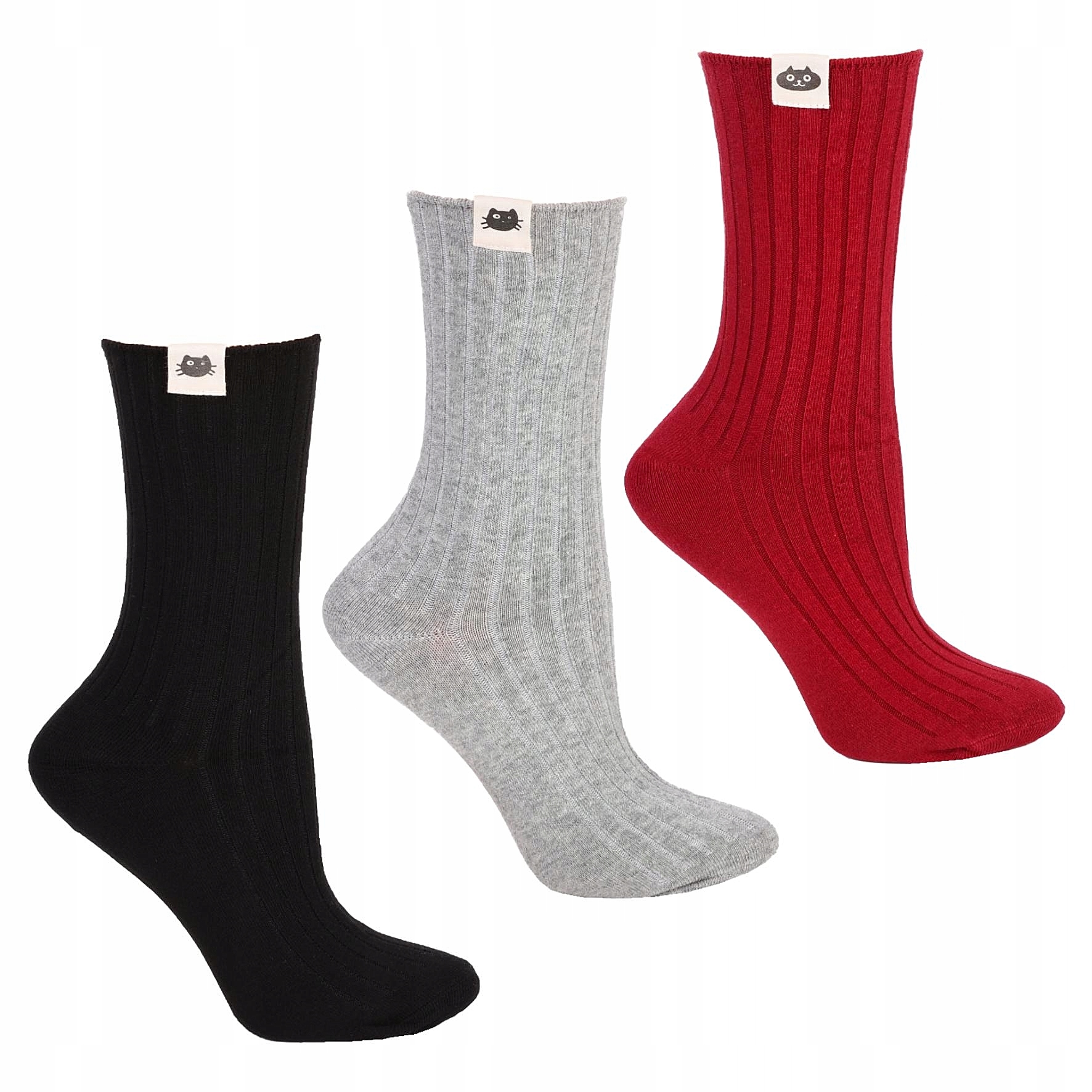 

Skarpetki Damskie Długie skarpety Moraj 3 Pary