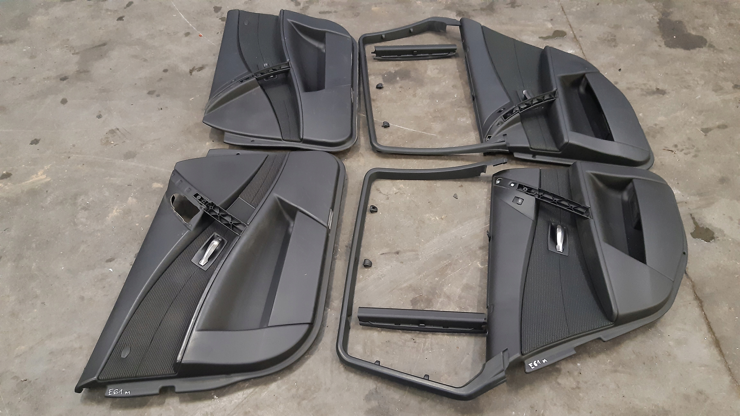 side z roletkami m-packet BMW E61