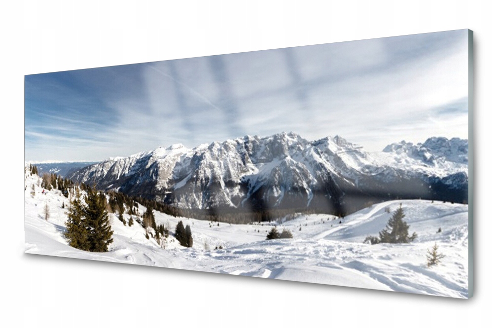 

Panel szklany do kuchni Góry 125x50