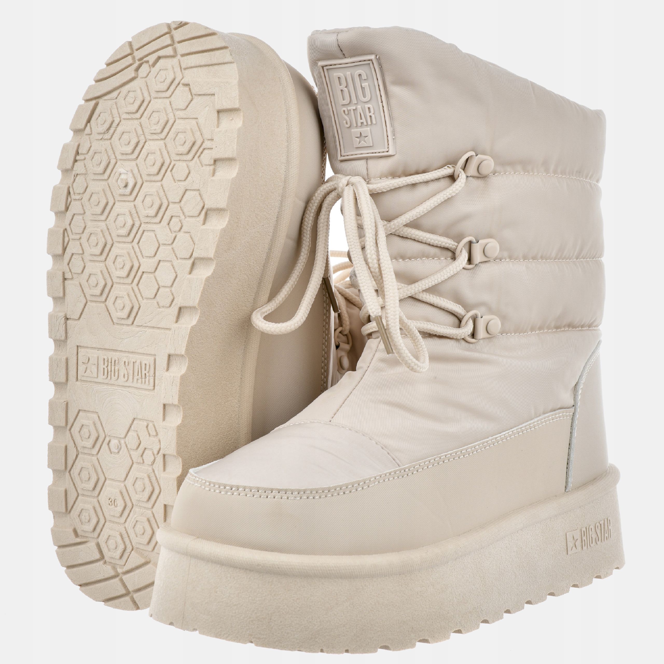 Dámské Vysoké Sněhule Na Platformě Big Star OO274885 AW24