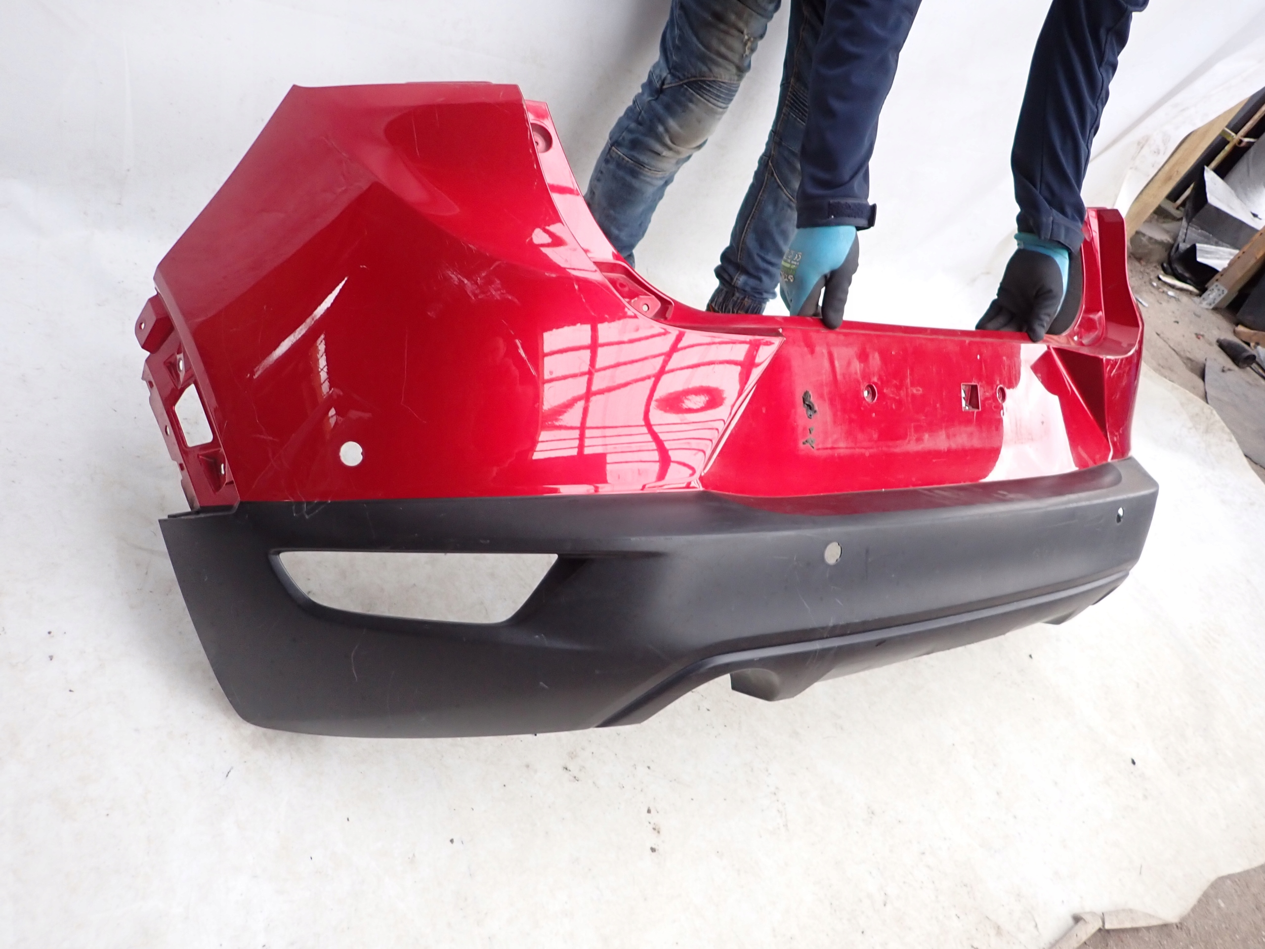MAZDA CX-3 15-> bumper rear part rear 4PDC