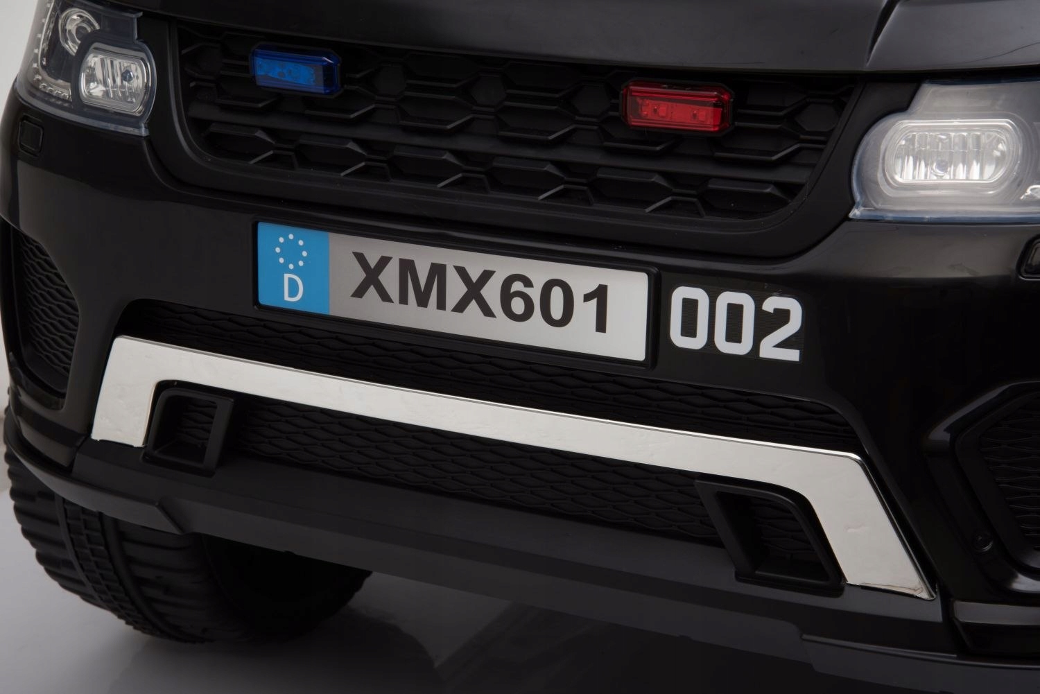 JEEP POLICJA 4X4 Z AMORTYZATORAMI, PILOT, REDUKTOR/ XMX-601-1 Marka Jeep