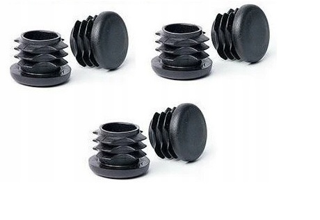 Zestaw stol 100/65 + 4 krzesla plus tulipan black Szerokość stołu 65 cm