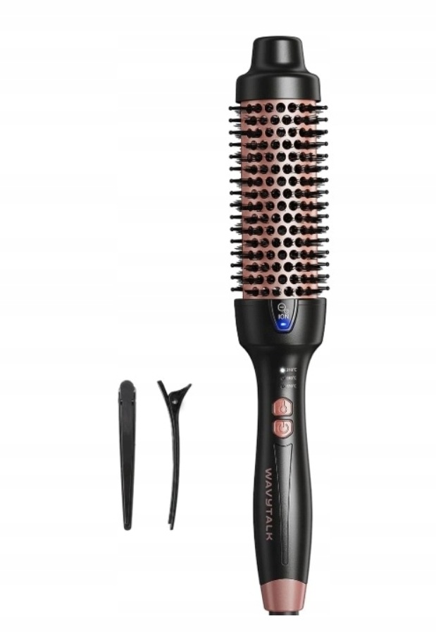 Silná Kulma Na Vlasy Wavytalk Thermal Brush 186DI černá