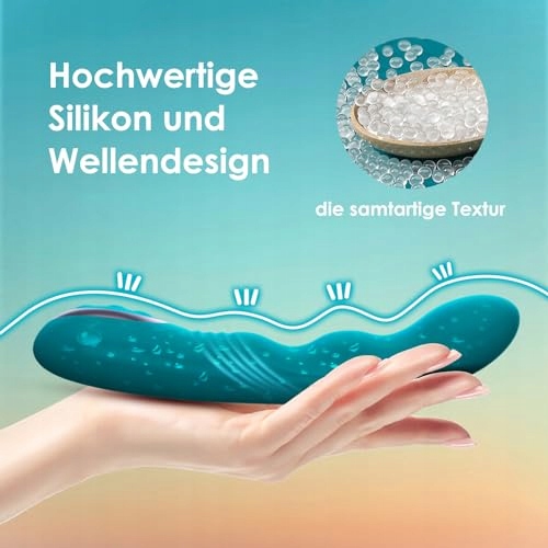 WIBRATOR G-Punkt Dla Kobiet 3 Rotacje 10 Wibracji Cichy Dildo Zestaw — miniatura 4