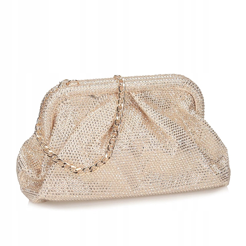 Zlatá elegantní večerní kabelka Bacci&Abbaracci LK5931 Gold