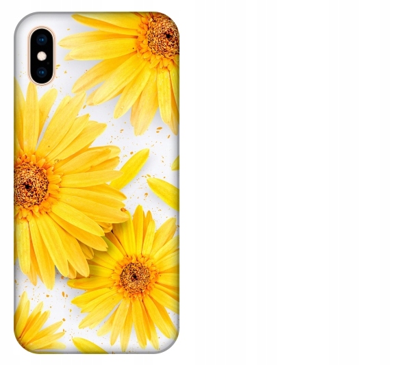 

Etui pokrowiec iPhone Xs Max Sloneczniki