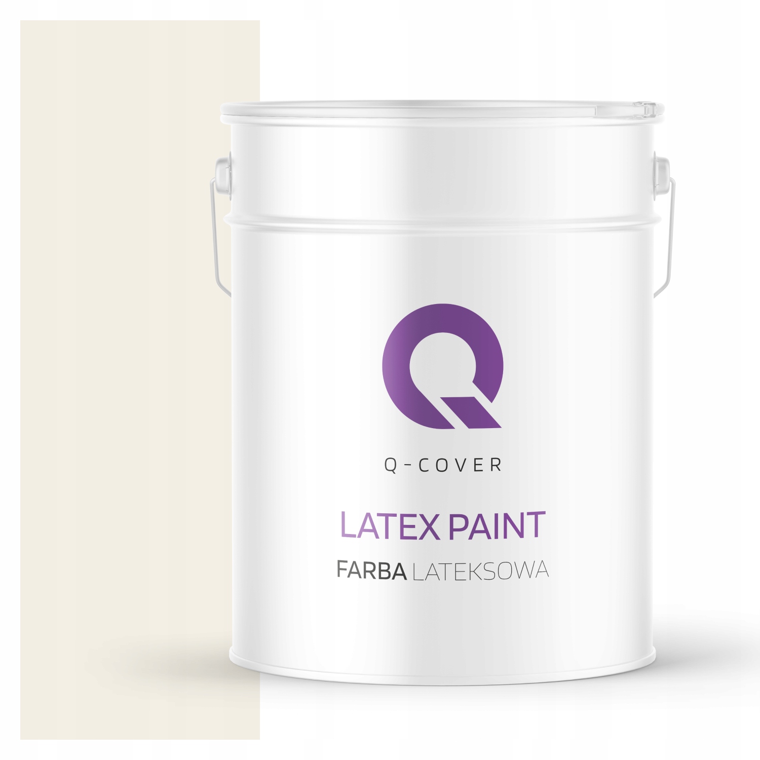 Latexová Farba Na Stenu Biela Béžová H3884 10L Mat Poľský Výrobca