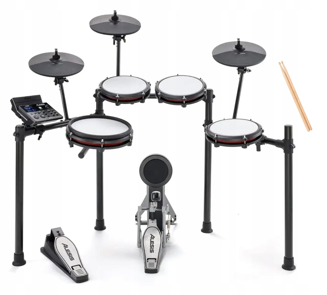 ALESIS Nitro MAX Mesh Kit Perkusja elektroniczna | zestaw do nauki + PAŁKI