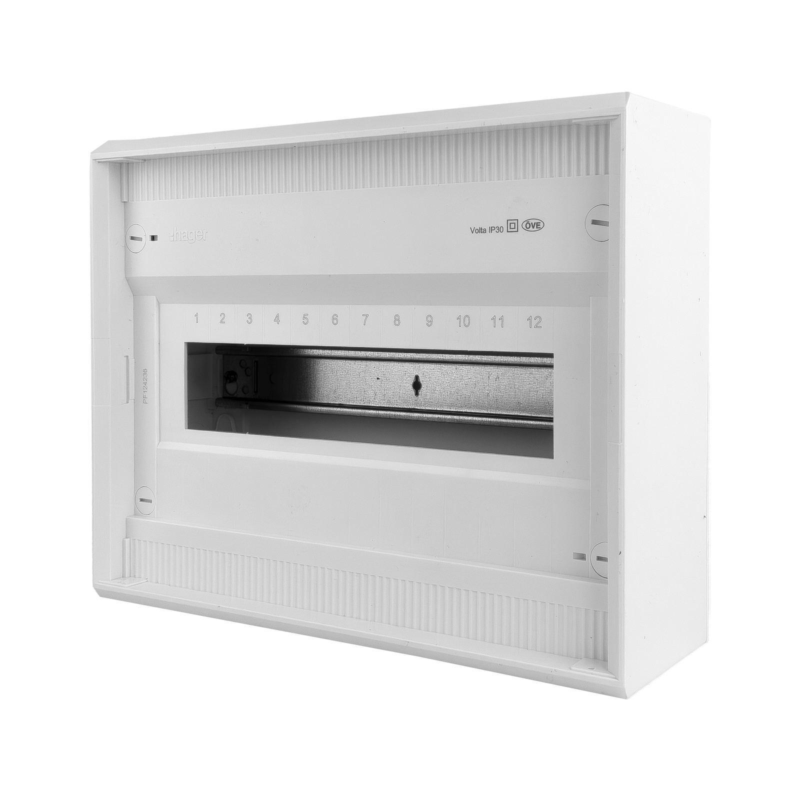 Nástenná Rozvádzačová Skrinka Biela 1 Radová 12 Modulov