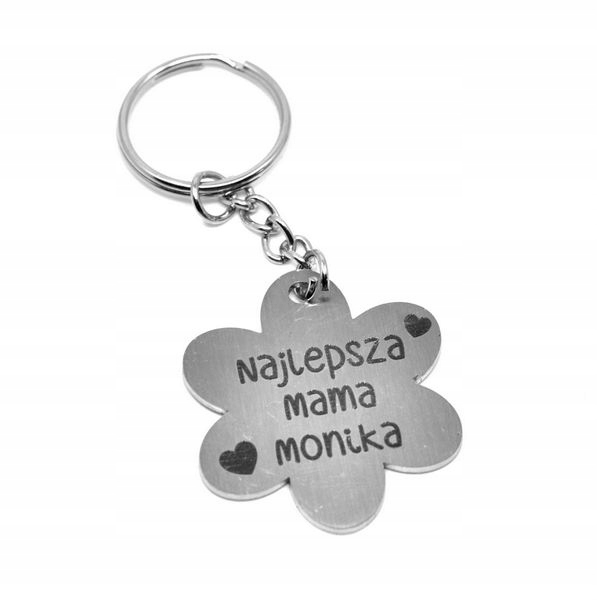

Brelok Na Dzień Mamy Matki Babci Taty Stal grawer