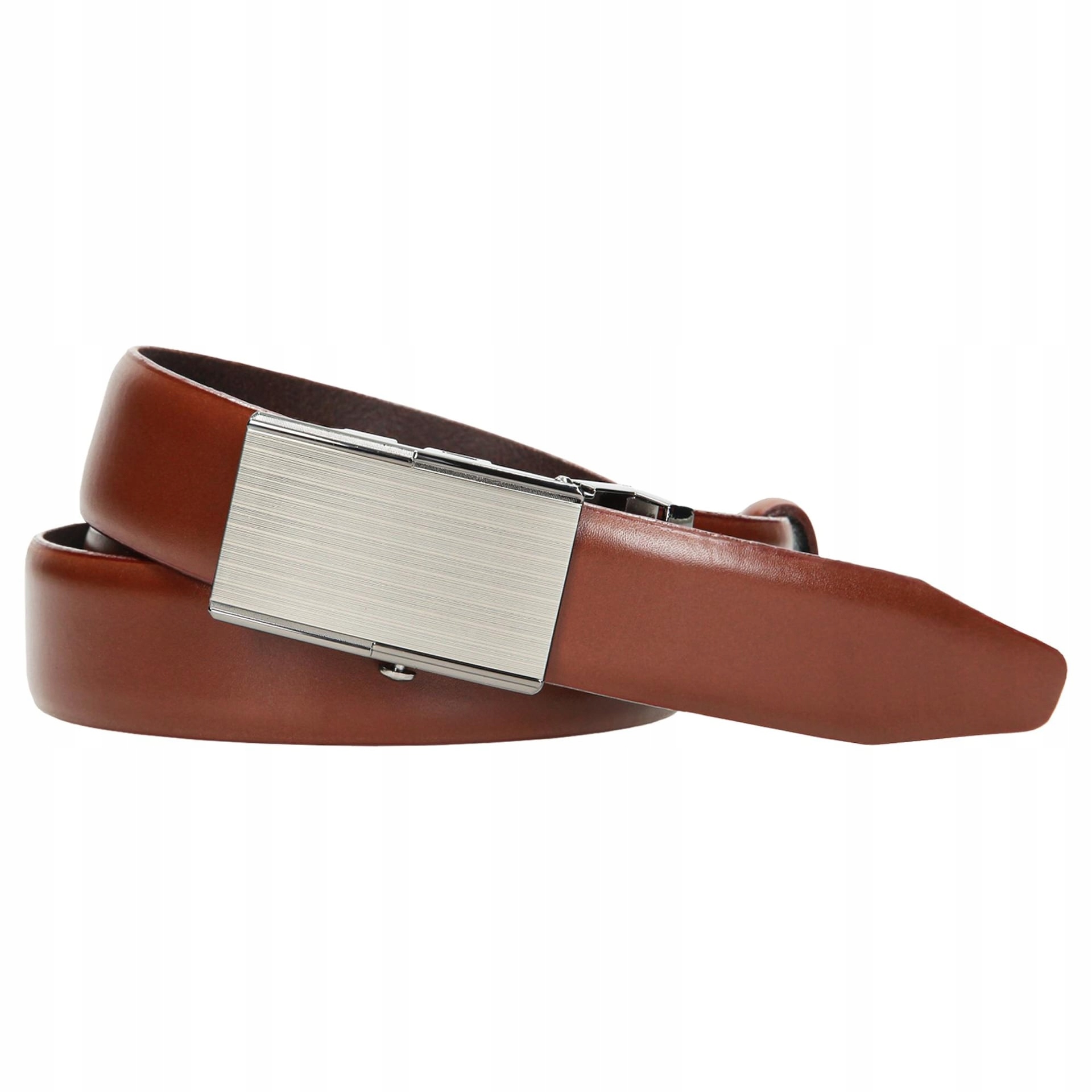 Hnědý pánský Pásek Wojas, velikost vel. 12 cm – Dárek