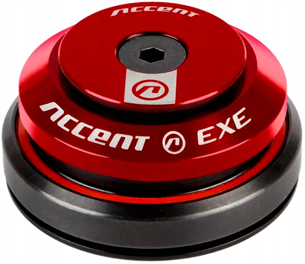 Integrované kormidla Accent Hi-exe Taper 1-1/8"-1.5", strojní ložiska