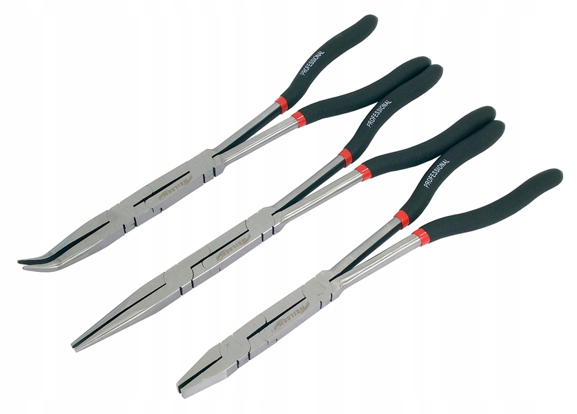 ДЛИННЫЕ ПЛОСКОГУБЦЫ НАБОР ДЛИННЫХ ИЗОГНУТЫХ ПЛОСКОГУБЦЕВ