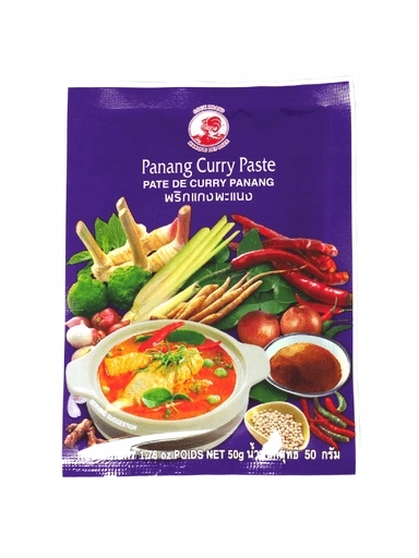 10x Kari pasta Panang 50g Značka Cock