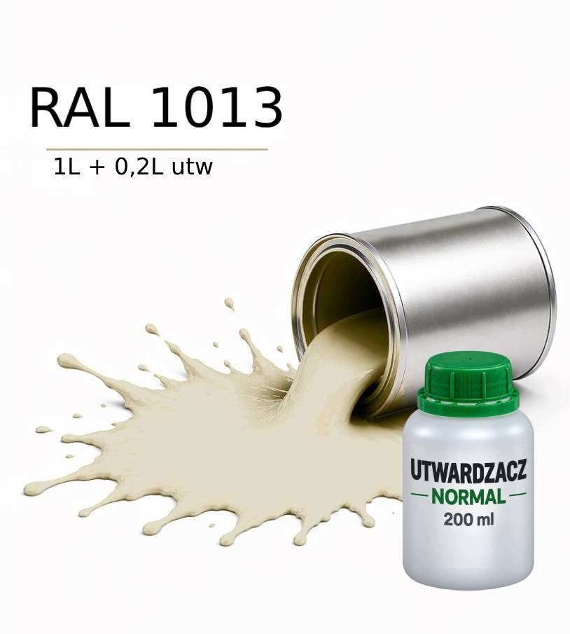 Valspar Ral 1013 Barva Dtm Základní Nátěr Polyuretanová 2K Polomat 1L Utw. 0