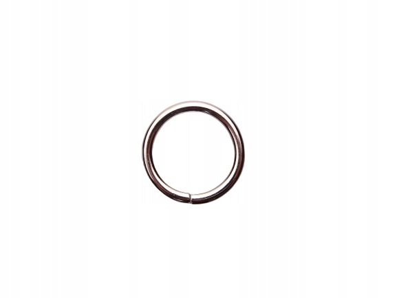 

Kółko metalowe do paska 25 / 4 mm Nikiel 1 sztuka