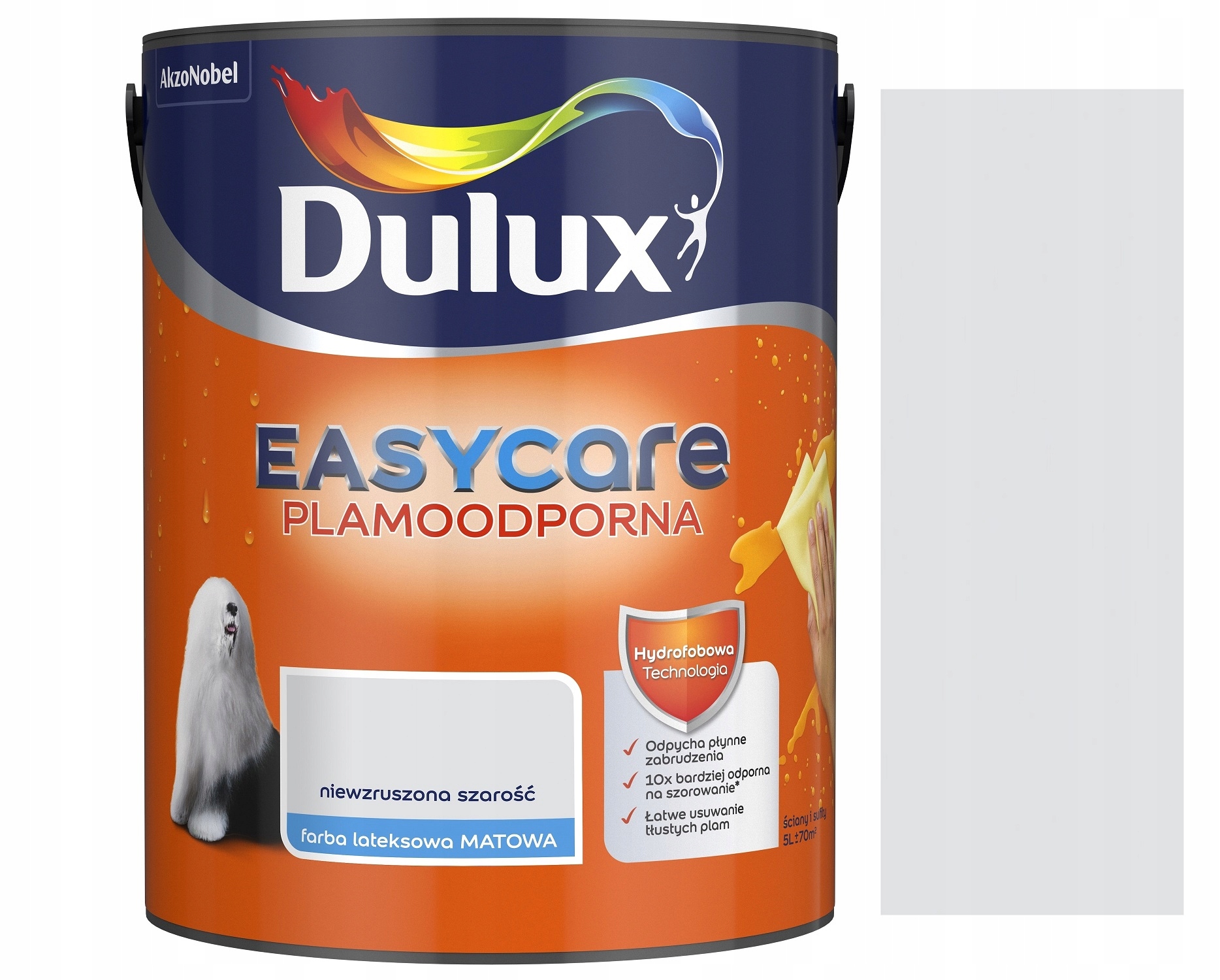 

Dulux Farba Easycare Niewzruszona Szarość 5L
