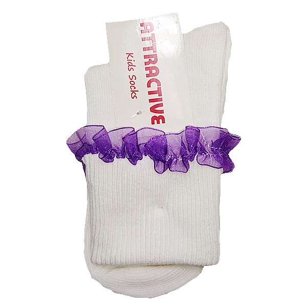 

Skarpetki z falbanką 92-98 skarpety dziewczęce