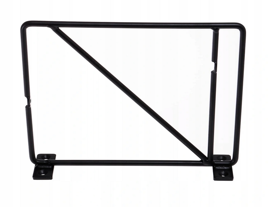 PODPÓRKA ROD PÓŁKI ŚCIENNEJ CZARNA 21x17 LOFT