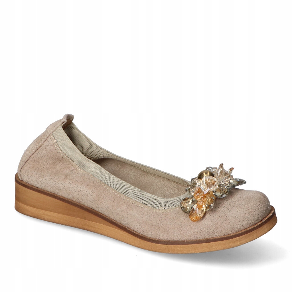 Baleríny Veronna 1175 Capucino pyl semiš 37