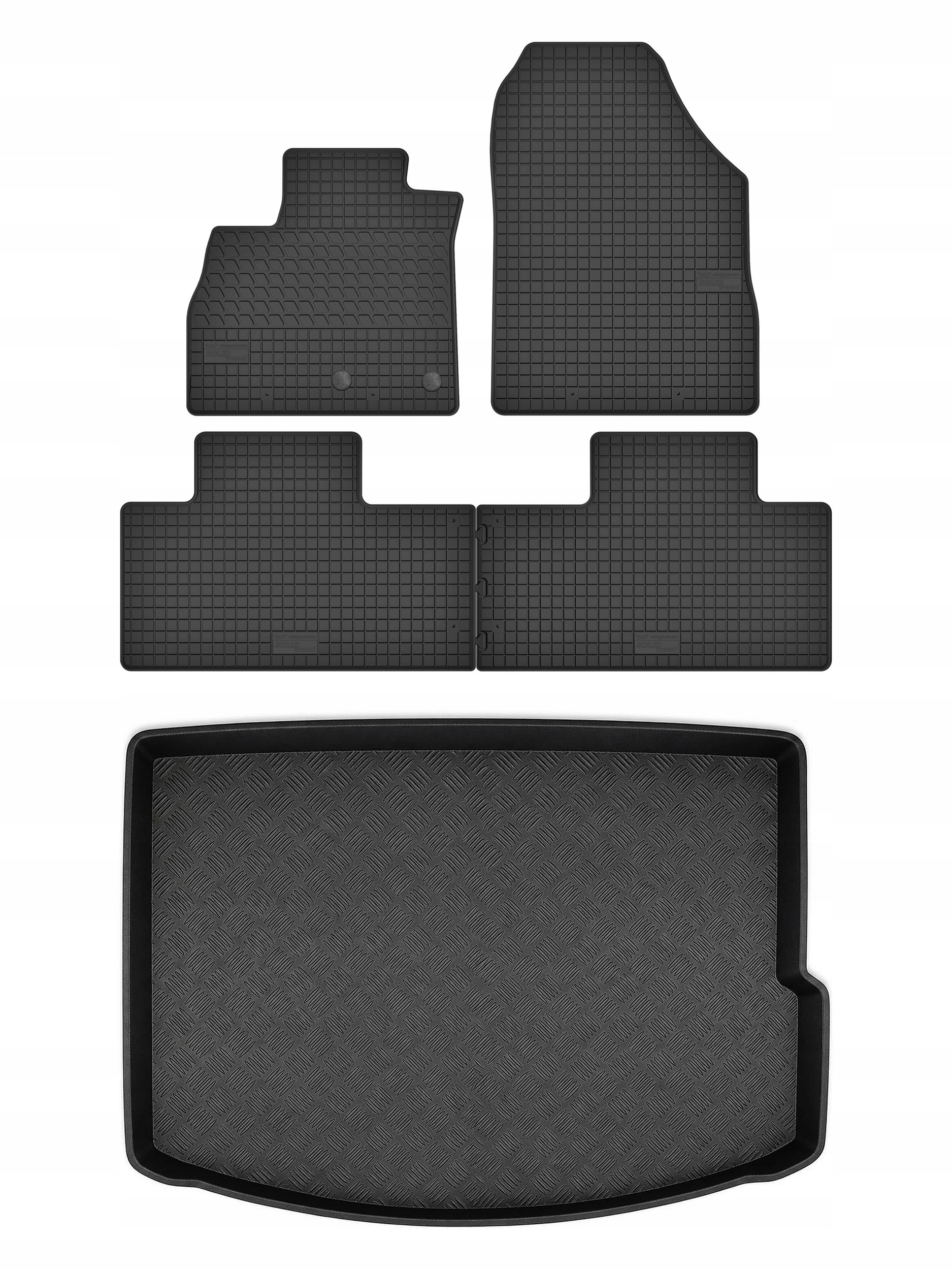 Gumové rohože SolidTread rohožka do kufra pre: Renault Scenic IV 2016-2022