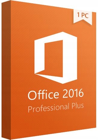 Microsoft Office Pro Plus 2016 1 PC / licencja wieczysta BOX - Sklep ...