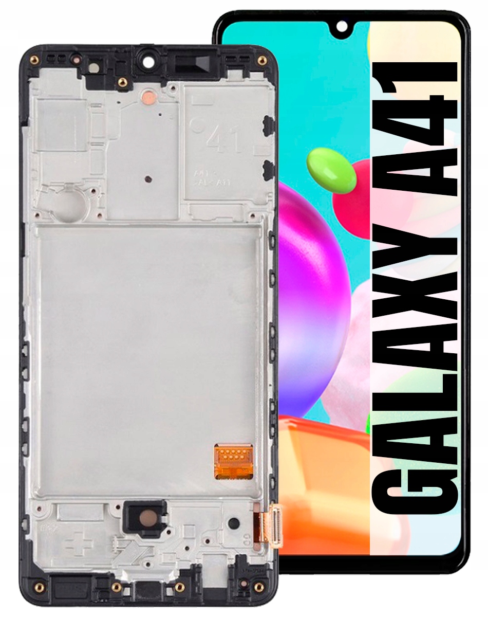 Displej Pro Samsung Galaxy A41 A415 Oled LCD Displej +rámeček