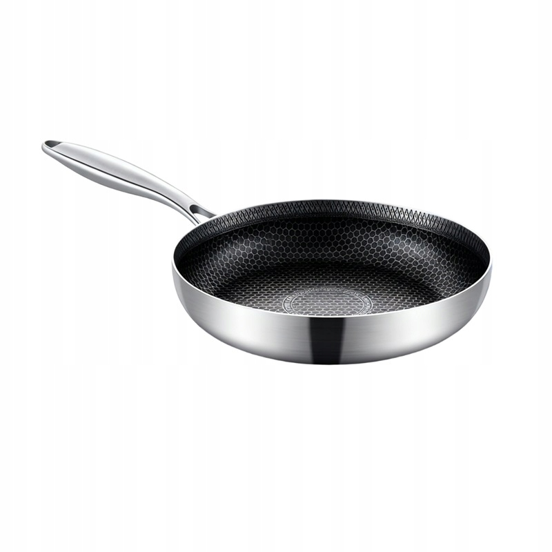 Pánev 28 cm Z Nerezové Oceli Pánev Medová Plástev Nepřilnavá