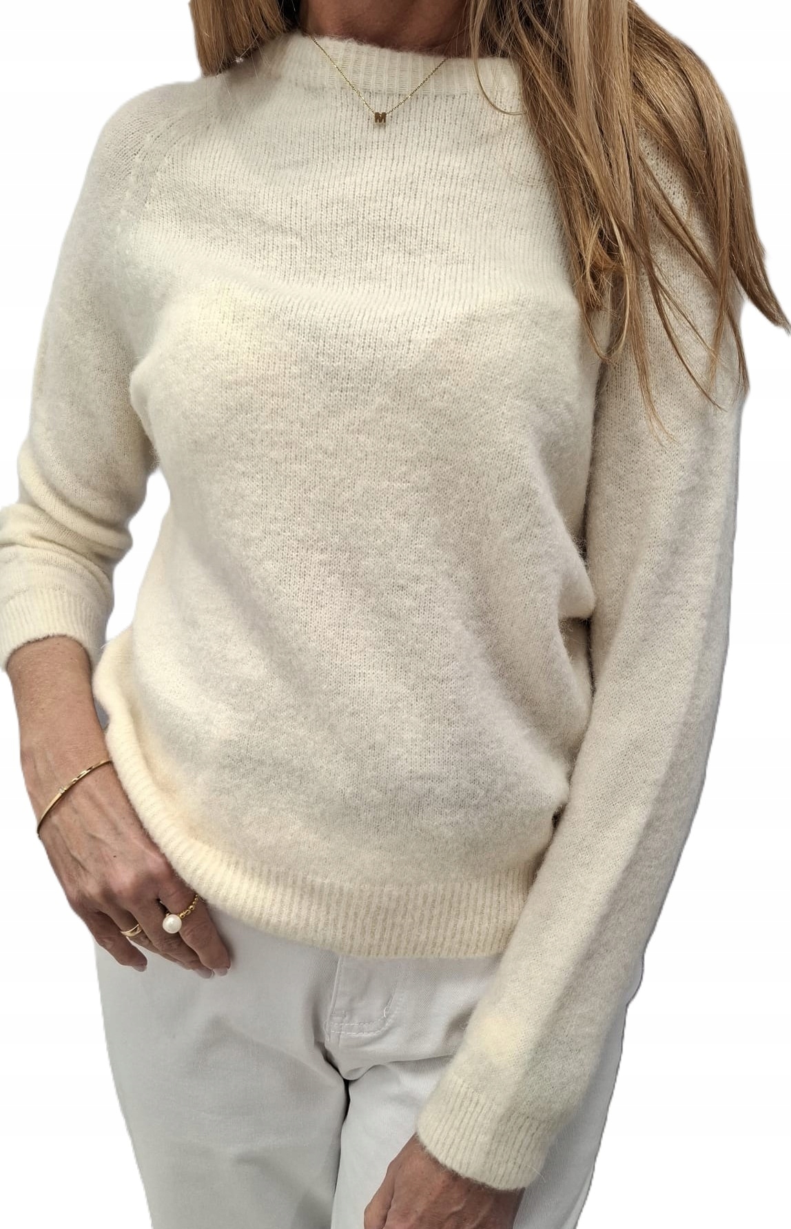 Lemonada Svetr Baby Alpaka Dlouhý rukáv Krémový New