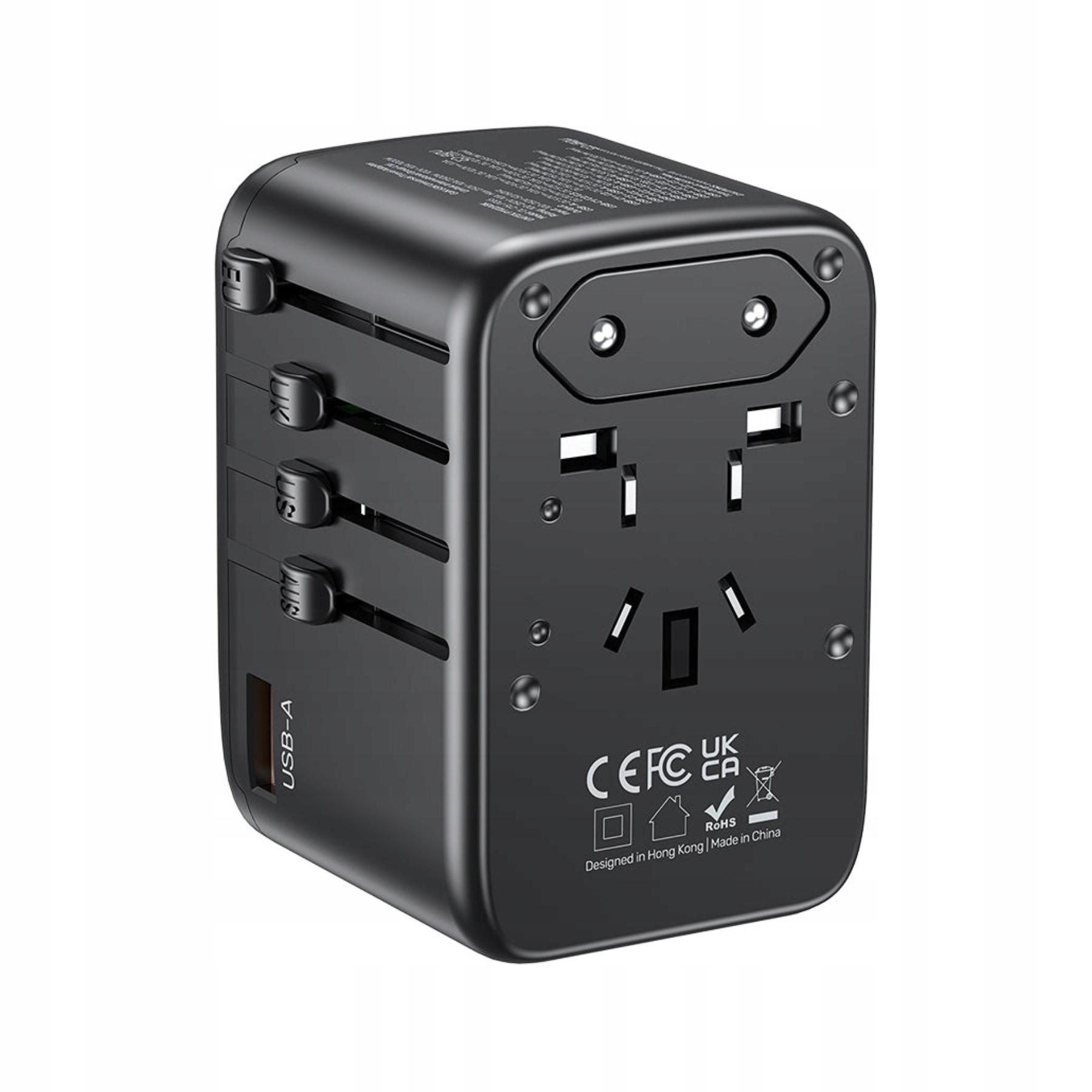 Univerzální Napájecí Adaptér S Usb Zdrojem P1122ABK01 GaN Unitek