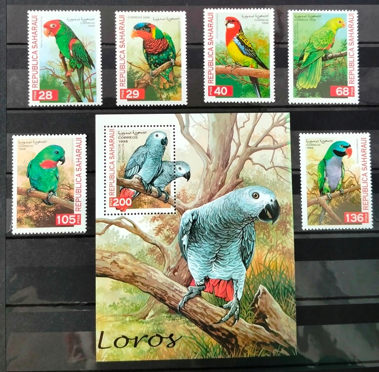 Sahara - znaczki pocztowe