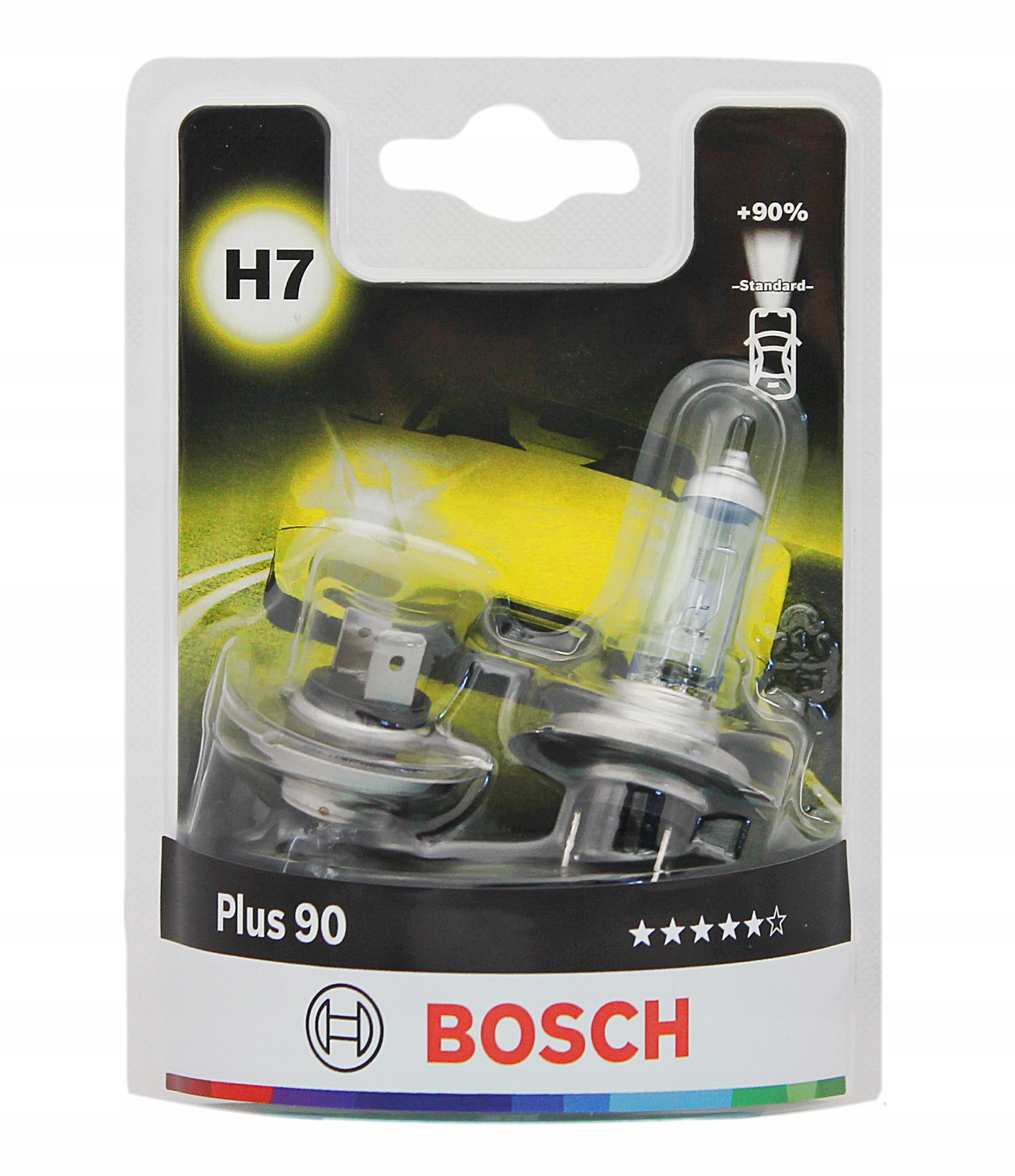 Bosch Żarówka Plus 90 H7 12V 55W Duo Blister 2SZT 1987301423