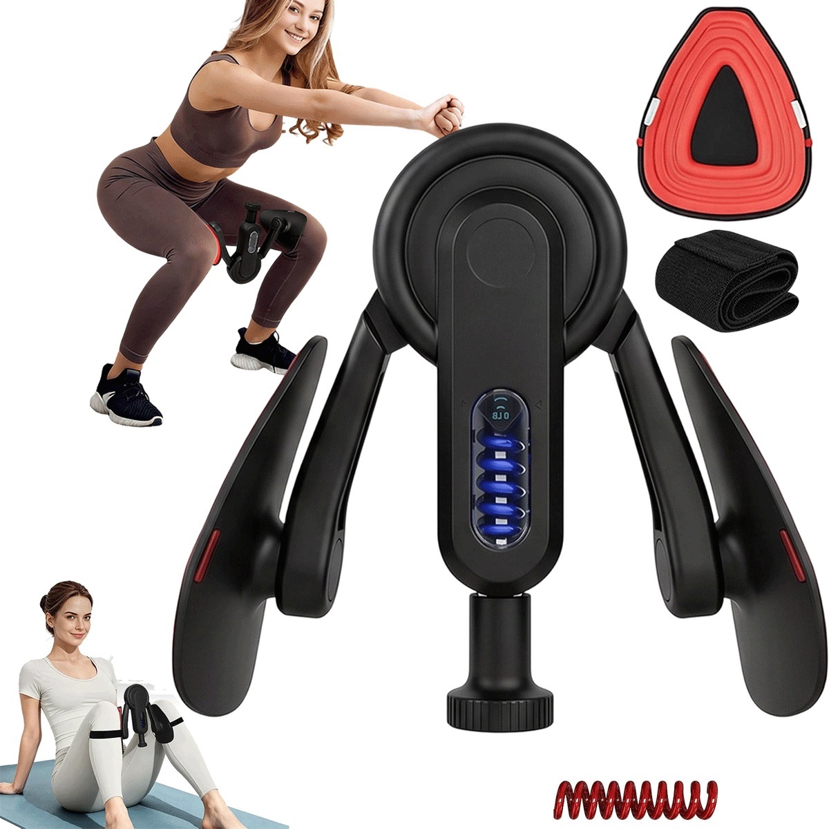 0-45 kg ergonomický trenér svalů pánevního dna pro nohy a hýždě
