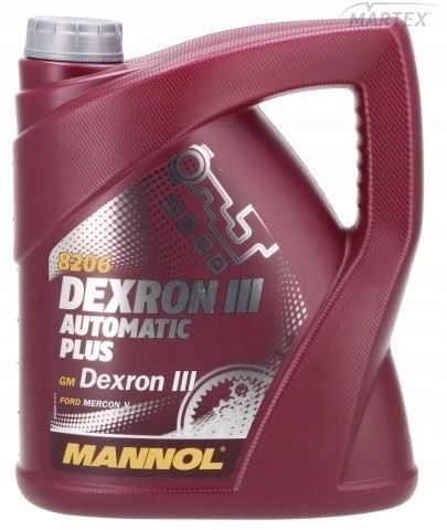 Olej Przekl.atf III H 4L Mannol Allison C4; Cat TO-2; Gm Dexron III H,g,f;