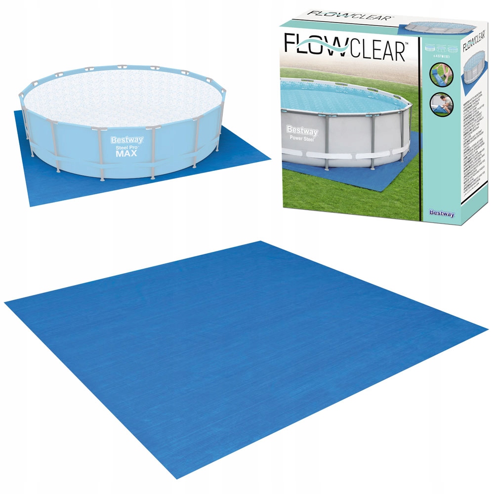 

Bestway Mata pod basen ogrodowy 488 x 488cm 58003
