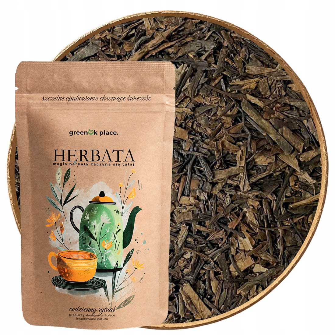 Čaj černý Sencha Black 500 g listový Premium, vysoce kvalitní