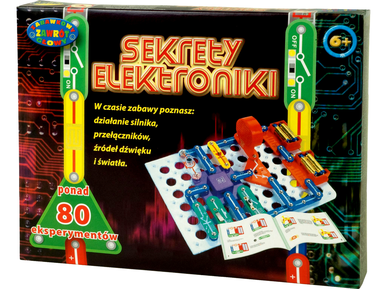 

Dromader Sekrety elektroniki 80 Eksperymentów