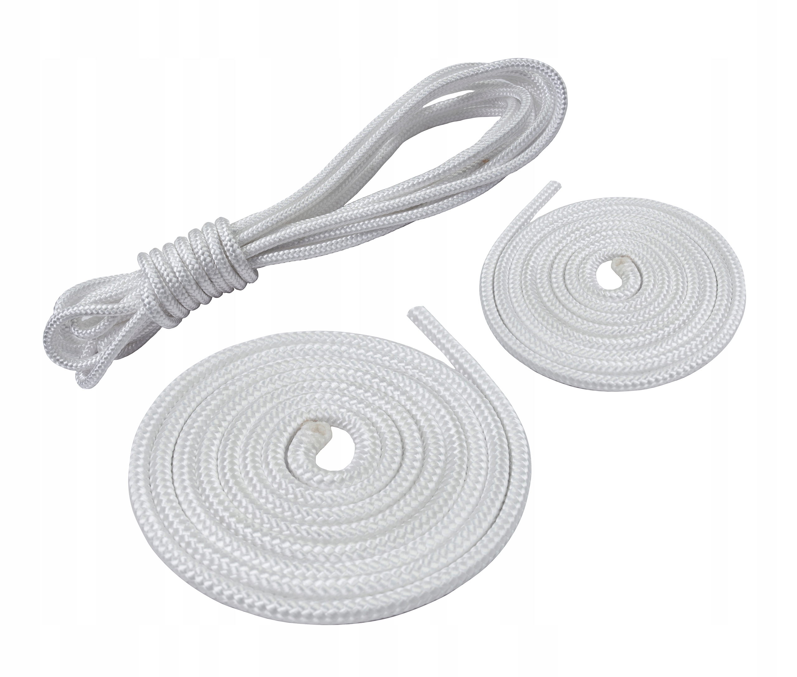 LINA POLIPROPYLENOWA BIAŁA Linka Pleciona Mocna 6mm 50M