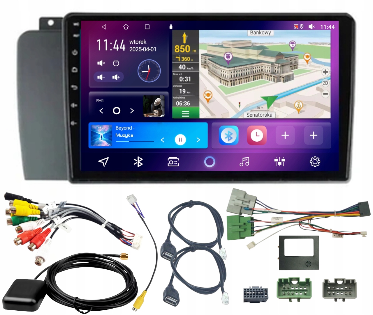 Autorádio Android Volvo XC70 S60 V70 2005-2009 Wifi Usb 4GB 64GB