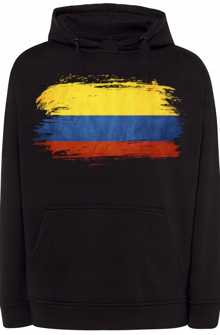 Kolumbie Pánská módní Mikina S Kapucí Vlajka vel. S