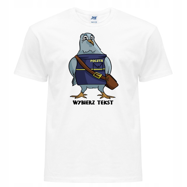 

Koszulka Męska T-shirt Zawód Listonosz Poczta S