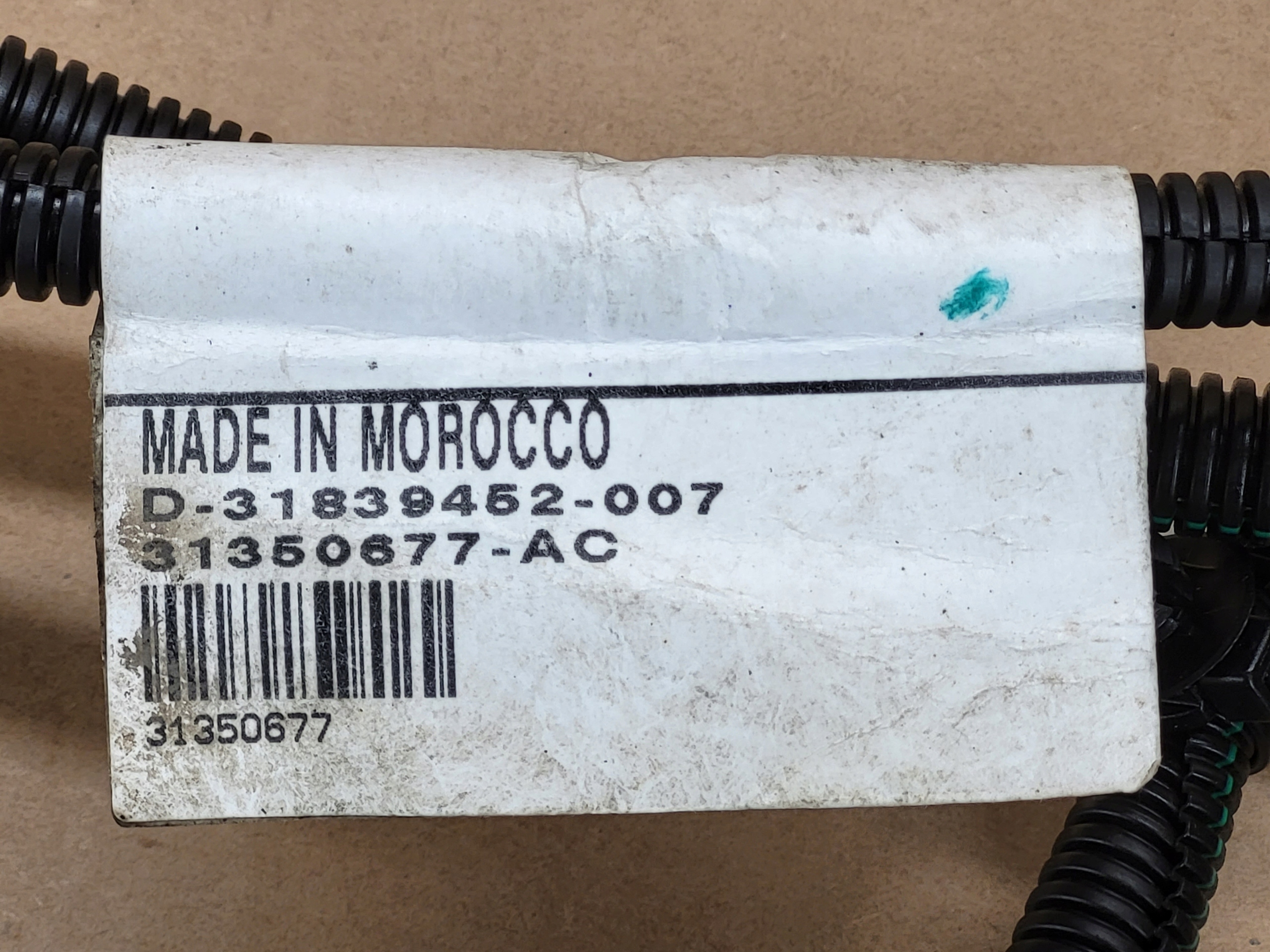 Câblage Pare choc Arrière 4X PDC SENSOR pour l’ouverture du capot VOLVO XC90 II 2015