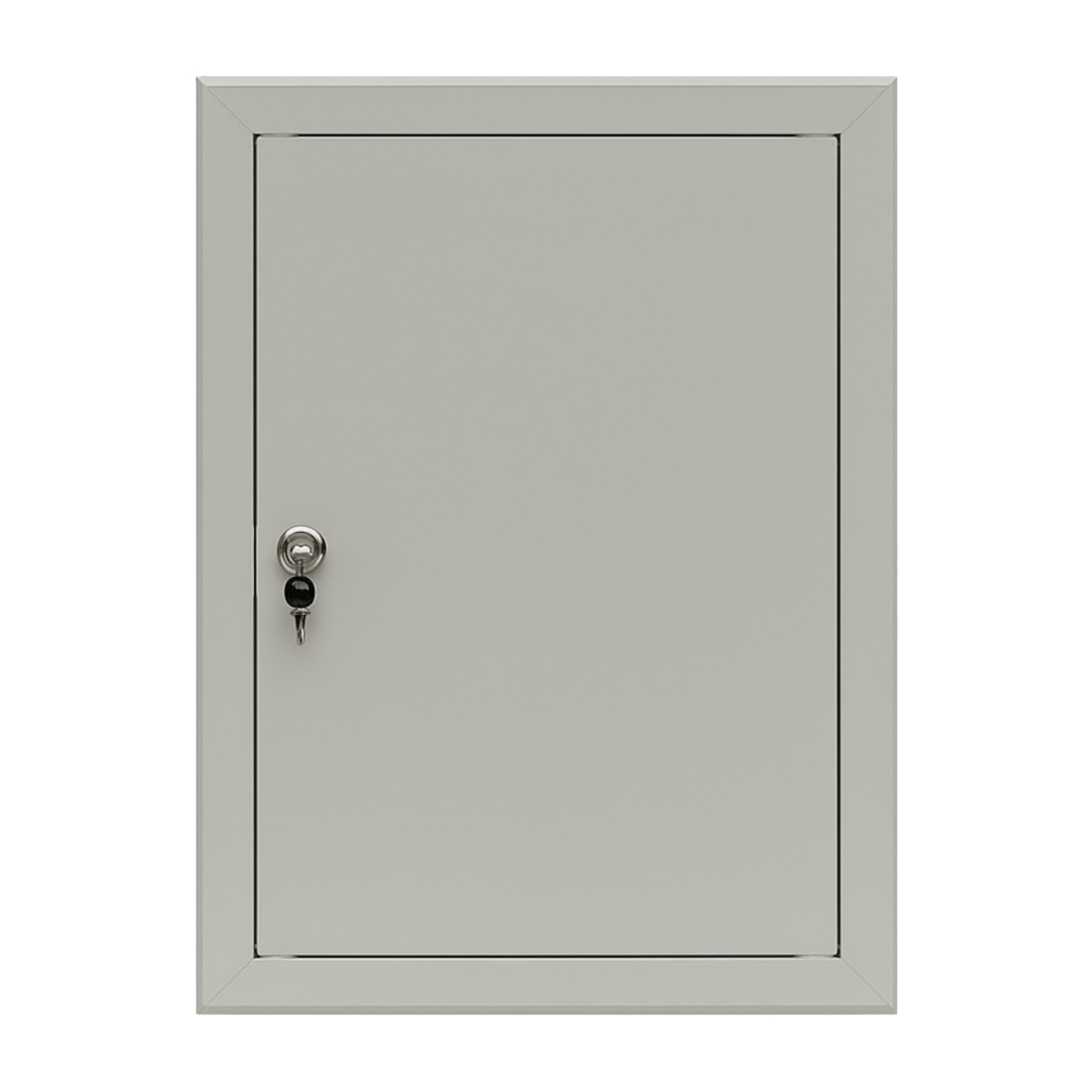 Revizní dvířka kovová šedá RAL7035 Revizní klapka 40x80cm Zámek