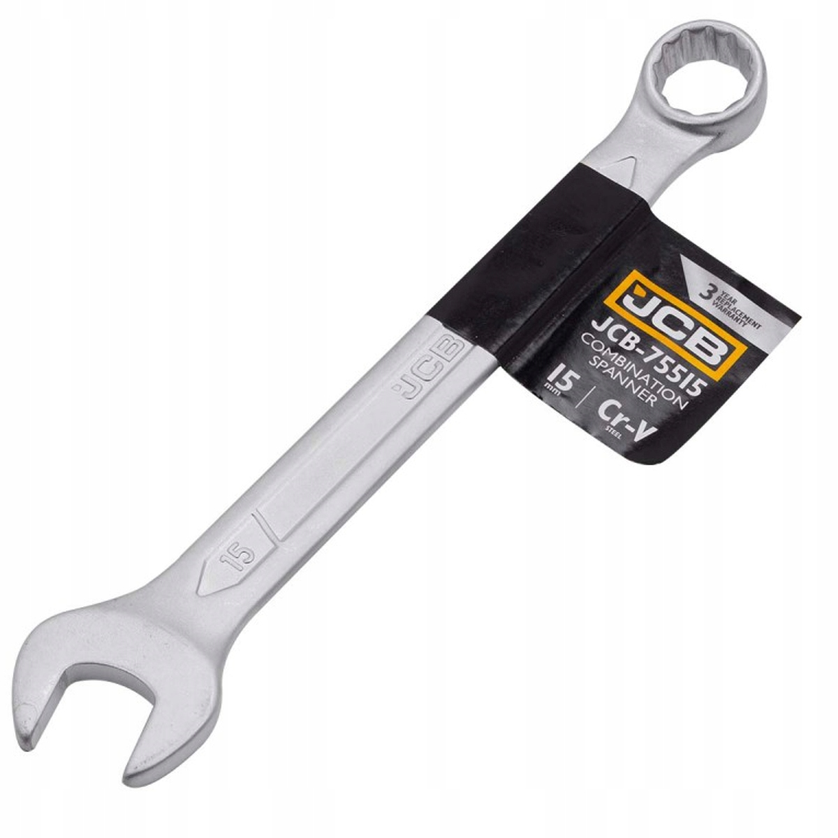Jcb Klucz płasko-oczkowy 15 mm Cr-V JCB-75515 (57178)