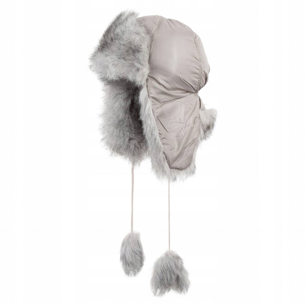 W227H CIEPŁA DAMSKA ZIMOWA CZAPKA USZATKA Marka Haker