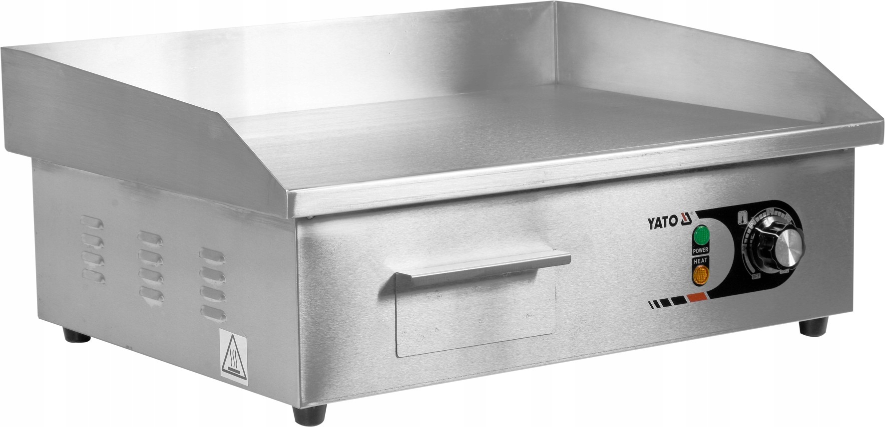 PŁYTA GRILLOWA, GRILL ELEKTRYCZNY 55x35cm YATO Zasilanie elektryczne